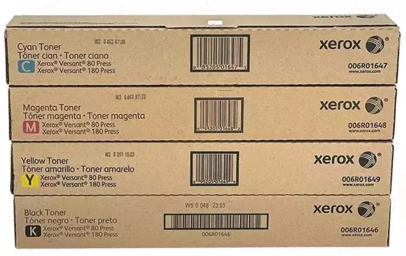 Тонер картридж Xerox Versant 80 (комплект) (006R01646) (006R01647) (006R01648) (006R01649)
