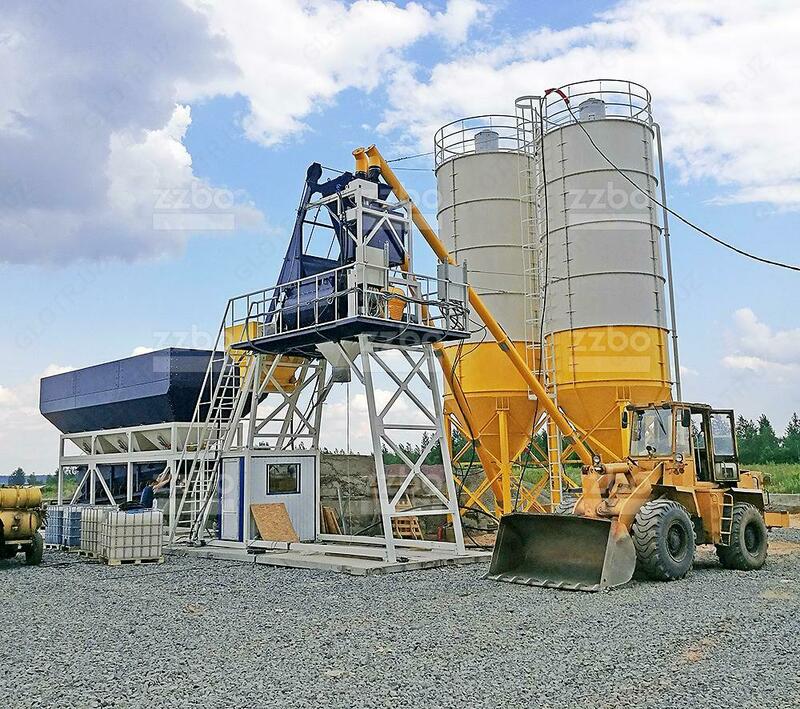 Бетонный завод КОМПАКТ-90 (90 куб.м/час)