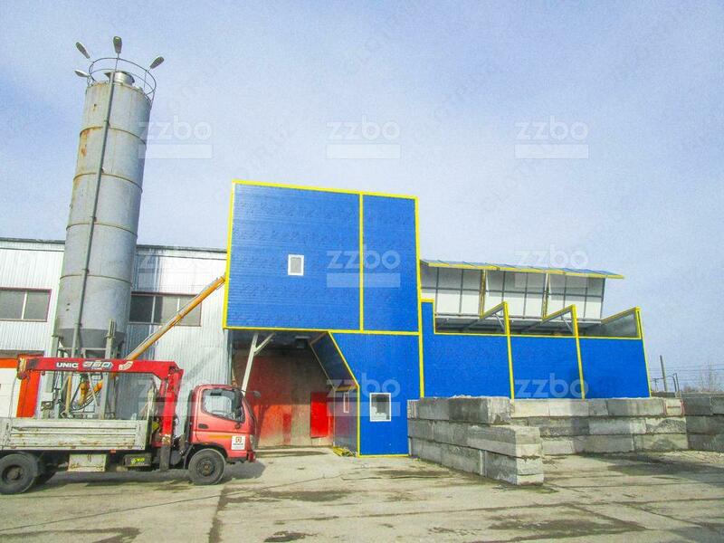 Бетонный завод ФЛАГМАН-45 (45 куб.м/час)