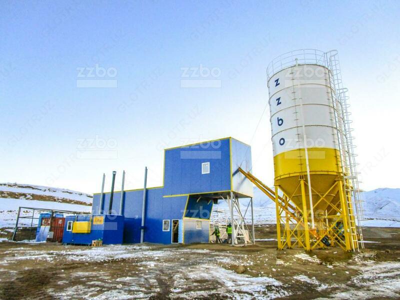 Бетонный завод ФЛАГМАН-60 (60 куб.м/час)