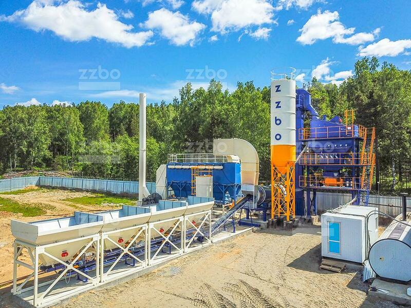 Асфальтобетонный завод БМЗ-80 (80 тонн/час)