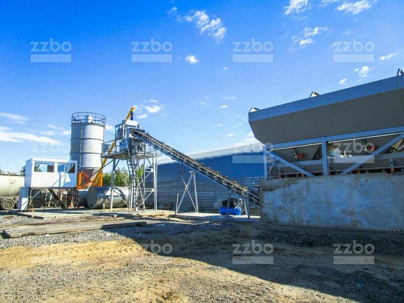 Бетонный завод ЛЕНТА-54 (54 куб.м/час)