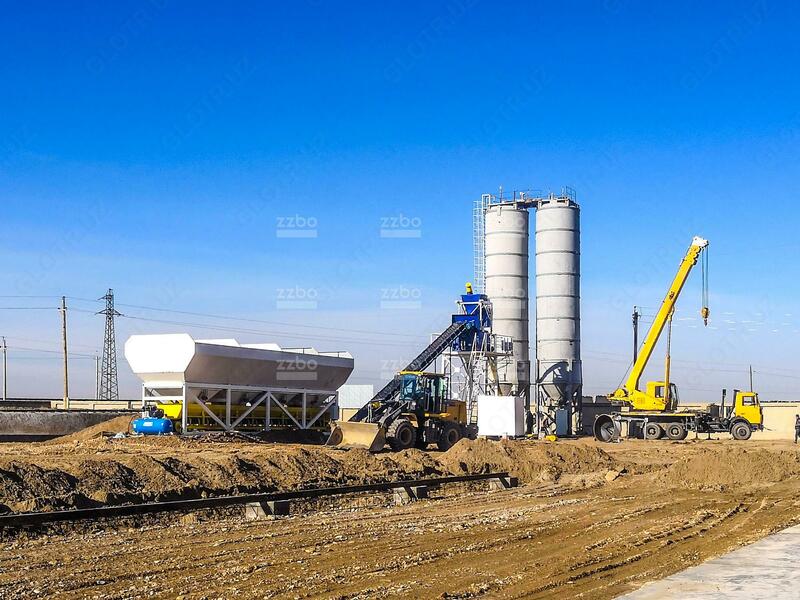 Бетонный завод ЛЕНТА-106 (106 куб.м/час)