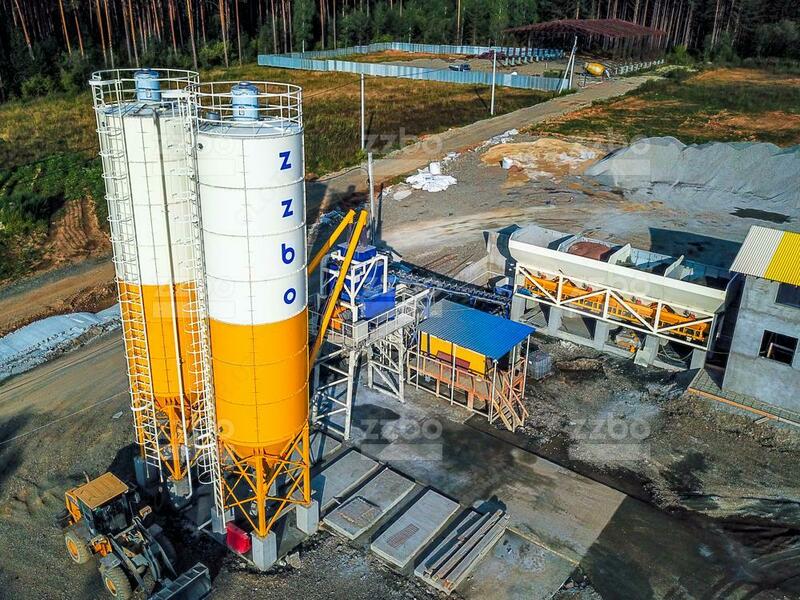 Бетонный завод ЛЕНТА-144 (144 куб.м/час)