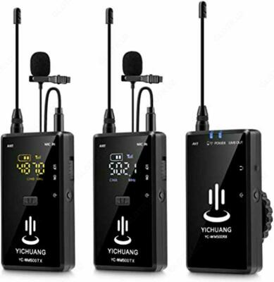 Петличка микрофон система с передатчиком