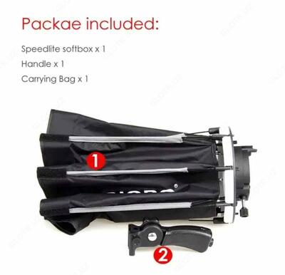 Портативный открытый софтбокс TRIOPO