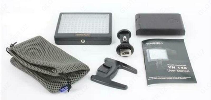 по запросу YongNuo LED 140 moslashuvchan LED nuri