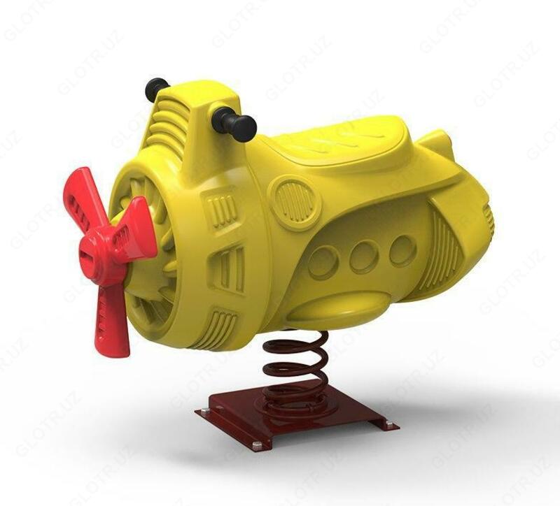 Детская качалка на пружине LYN-049