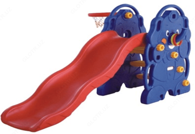 Детская горка с кольцом и кольцами LY-08609 - 1 375 771.5 сум / шт.