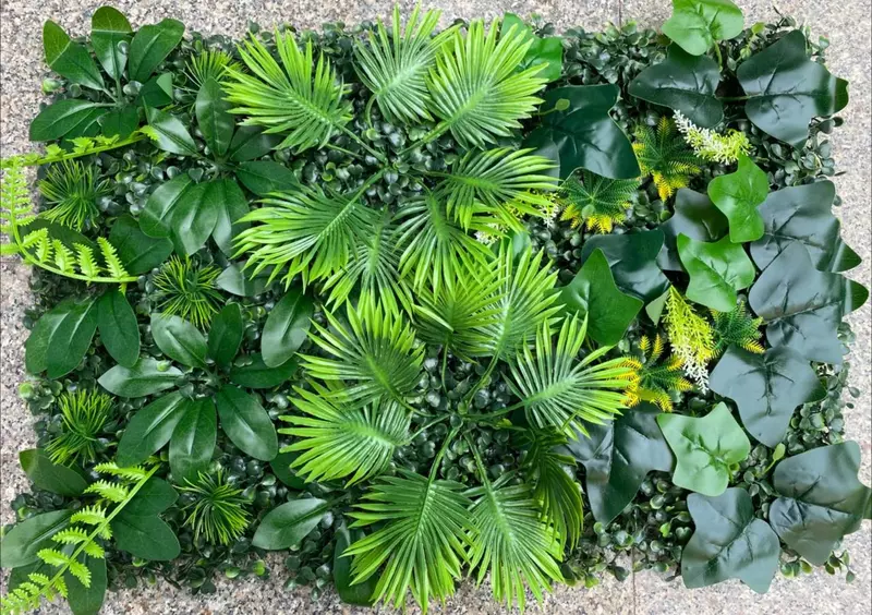 Искусственные растения на стену. Установка - Садовые растения