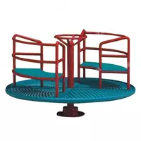 Уличные качели карусель