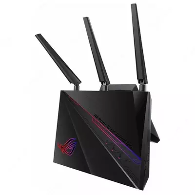 WIFI ROUTER ASUS | ROG | GT-AC2900 | Ethernet | 4 antenna | 2.4 ГГц & 5 ГГц | 1x WAN; 4x Lan; 2x USB - 3 026 697.2 so'm / dona