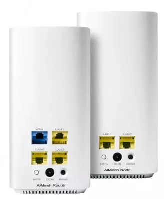 Wi-Fi Mesh ASUS ZenWiFi AC Mini | CD6 (3 pack) | 90IG05S0-BO9420 - 1 818 411 so'm / dona