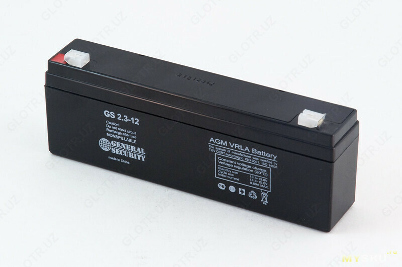 АККУМУЛЯТОР 12 В-8 А/Ч-