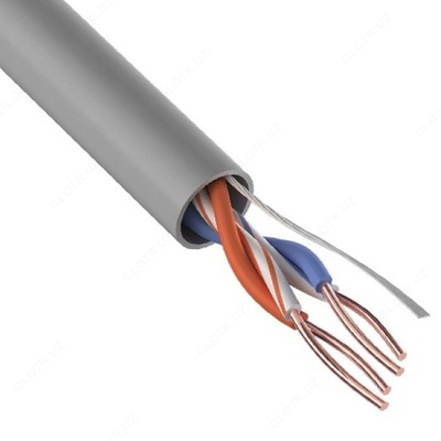 Провод (кабель серый) UTP 5E