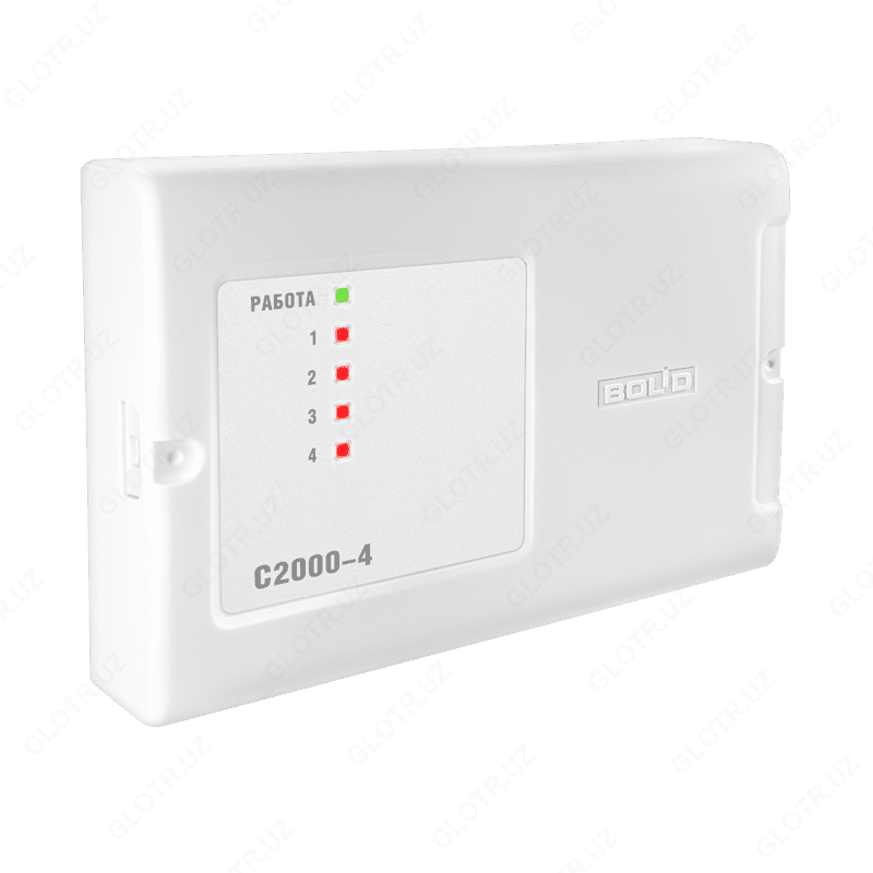 БЛОК ПРИЕМНО-КОНТРОЛЬНЫЙ ОХРАННО-ПОЖАРНЫЙ С2000-4 - 578 250 сум