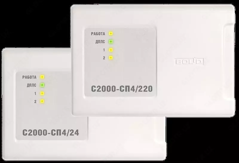 С2000-СП4/24 - Адресный блок для управления приводом (дымоудаления и т.п.) с рабочим напряжением 24 В.