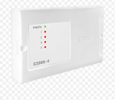 Блок приемно-контрольный охранно-пожарный C2000-4 - 858 888 сум / шт.