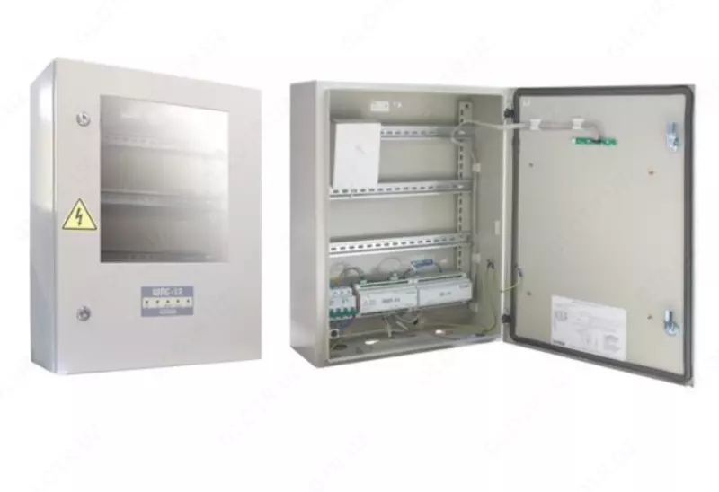 Шкаф для установки приборов системы "Орион" на DIN рейки (прозрачное окно на двери) ШПС-24 исп. 01