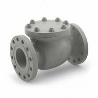 Flanesli po'latdan tekshirish valfi