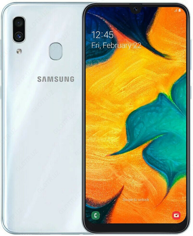 Samsung A305 (oq, ko'k)