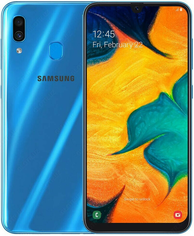 Samsung A305 (oq, ko'k)