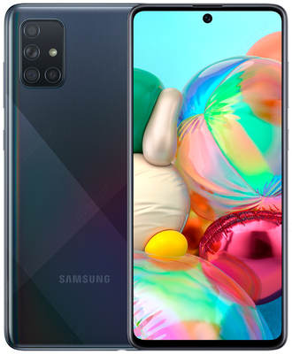 Samsung A715 (black, blue, silver)