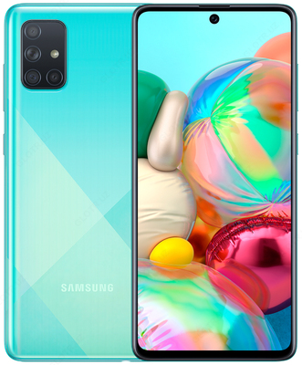 Samsung A715 (black, blue, silver)
