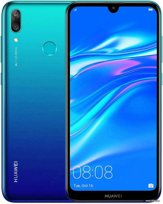 Смартфон Huawei Y7 2019 32 GB (black, blue)
