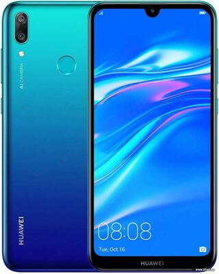Смартфон Huawei Y7 2019 32 GB (black, blue)