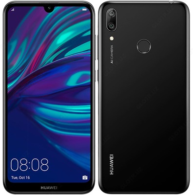 Смартфон Huawei Y7 2019 32 GB (black, blue)