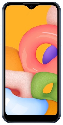 Samsung A015 Galaxy A01 (black, blue)