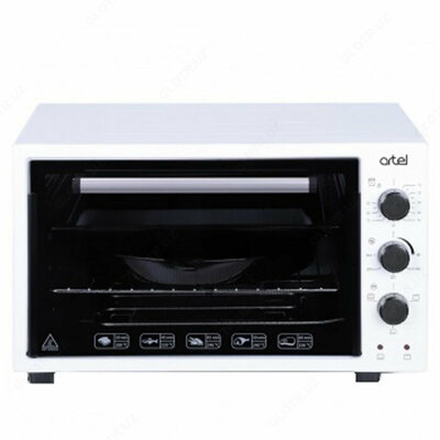 Мини-печь Artel ART-MD-3618 V2 Eco (Белая, Черная, Красная)