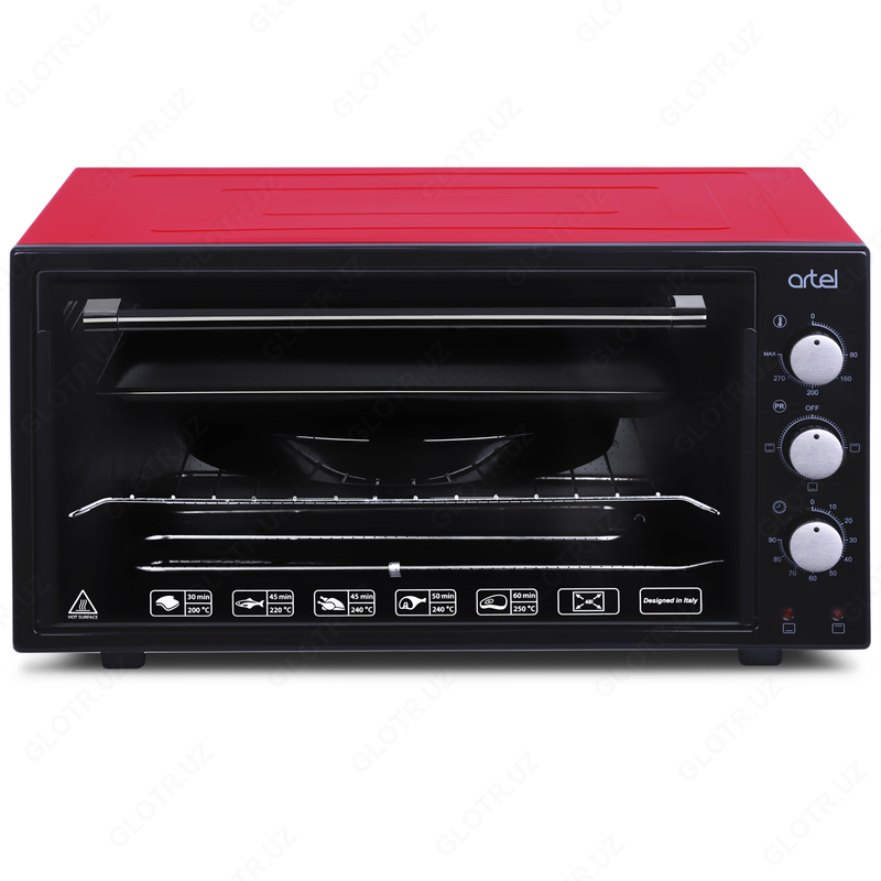 Мини-печь Artel ART-MD-4816 (Красная, Белая, Черная)