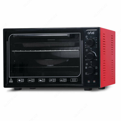 Мини-духовка Artel MD - 3618 LUX, черно-красный