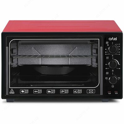 Мини-духовка Artel MD - 3618 LUX, черно-красный