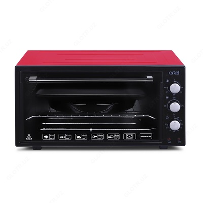 Mini pech Artel MD - 4212 LUX, qora / qora / qizil