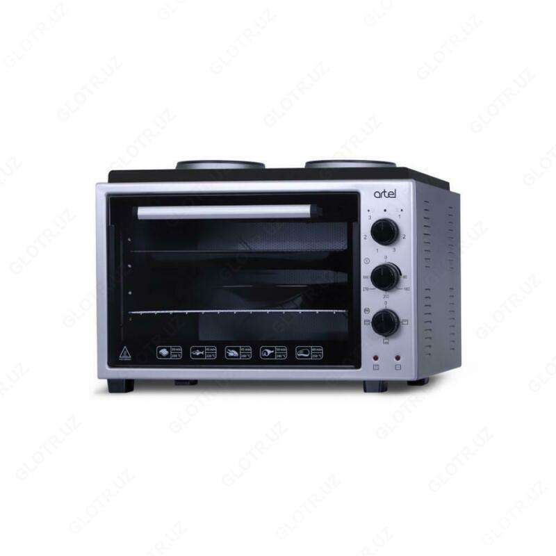 Мини-духовка Artel MD - 3614 с электроплитой, серая