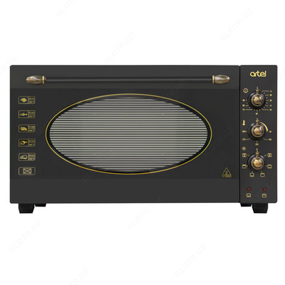 Mini pech Artel MD - 4218 Art-Retro, LUX, qora