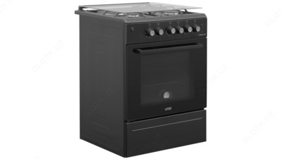 Комбинированная плита Artel Milagro 10-K Black-matte, чугун