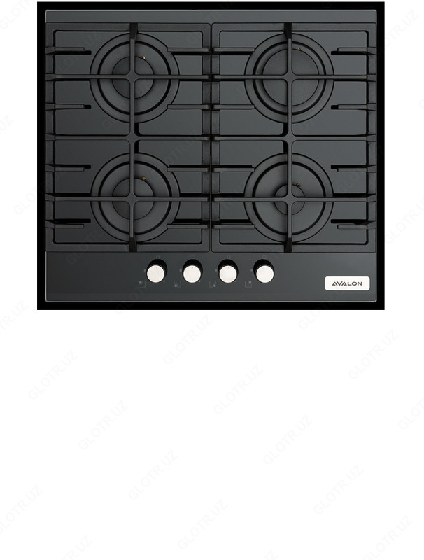 O'rnatilgan plita Avalon V6210-06 qora