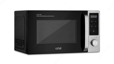 Mikroto'lqinli pech Artel GWD 0220 qora, panjara