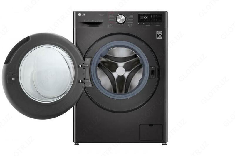 LG TW4T9RW9P kir yuvish mashinasi qora po'latdir