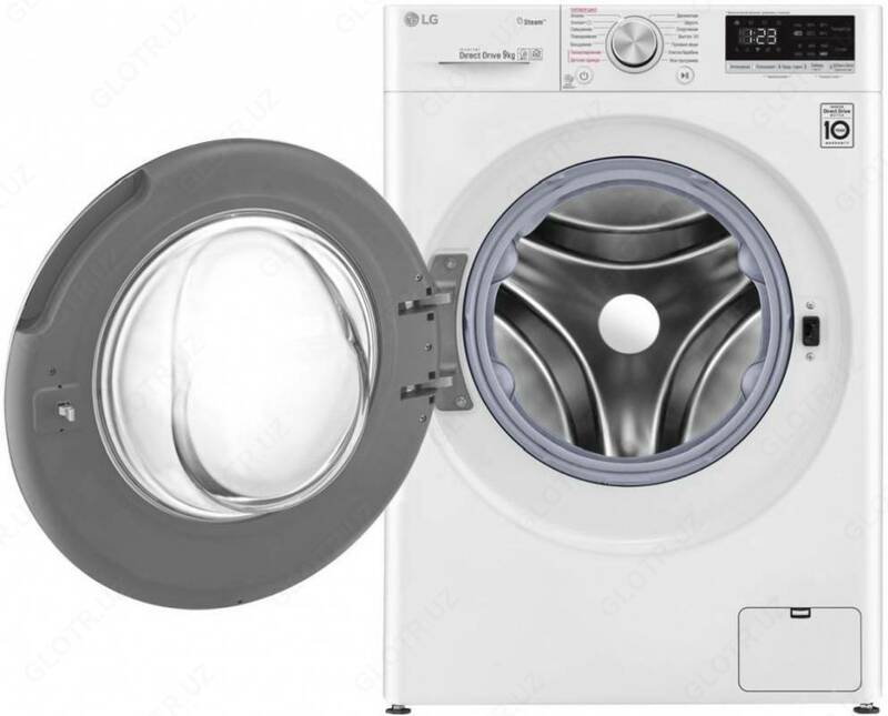 Стиральная машина LG F4V5VS0W white