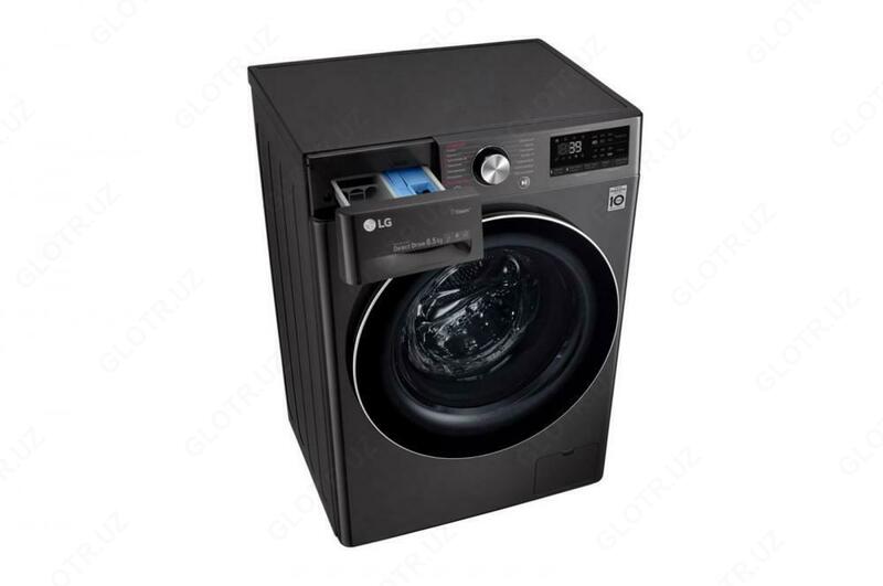 LG F2V9GW9P kir yuvish mashinasi qora po'latdir
