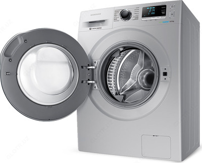 Стиральная машина Samsung WW 80J6210 CSULD silver