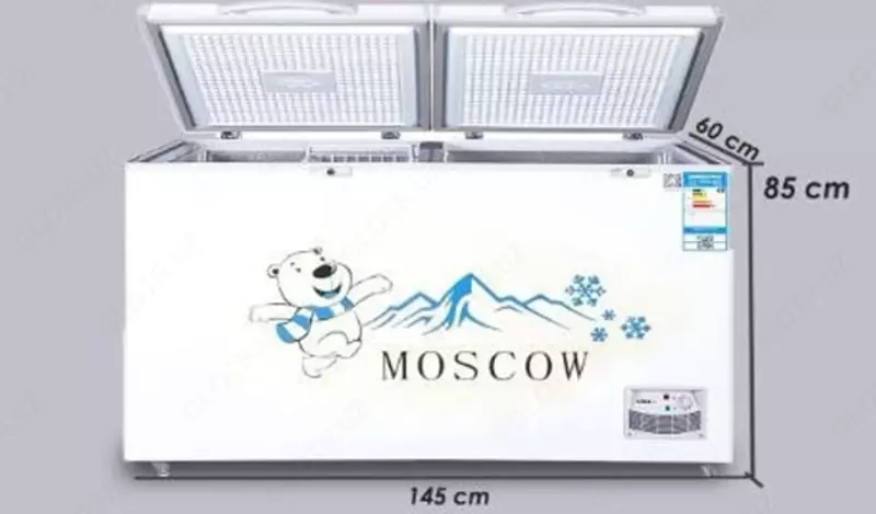 Морозильная камера "MOSCOW BD 418 2 DOOR" (Белая)
