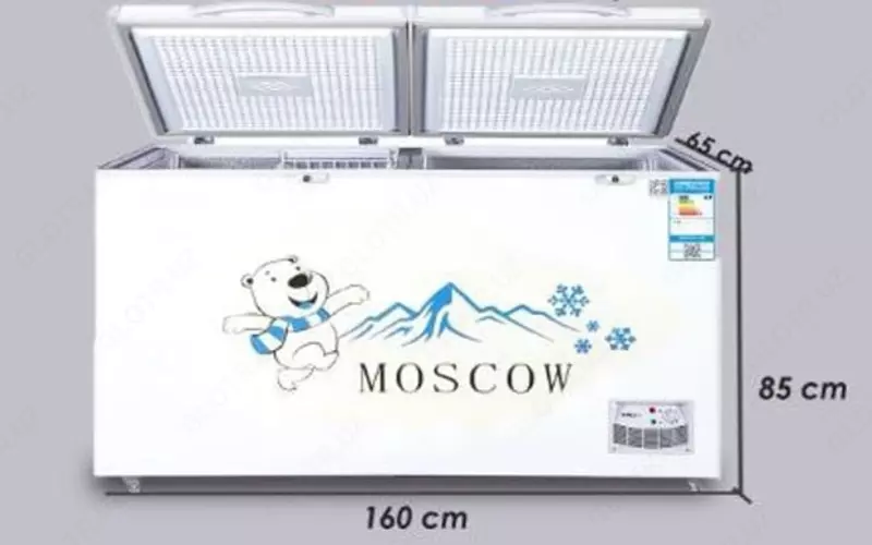 Muzlatgich "MOSCOW BD 518 2 DOOR" (Oq)