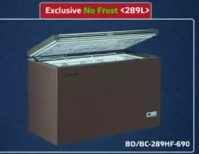 "Hofmann Exclusives BD/BC-289HF-690" muzlatgichi