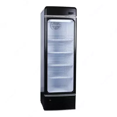 Витринный холодильник "Hofmann Beverage Cooler HBC-357HF-740" (Черный)